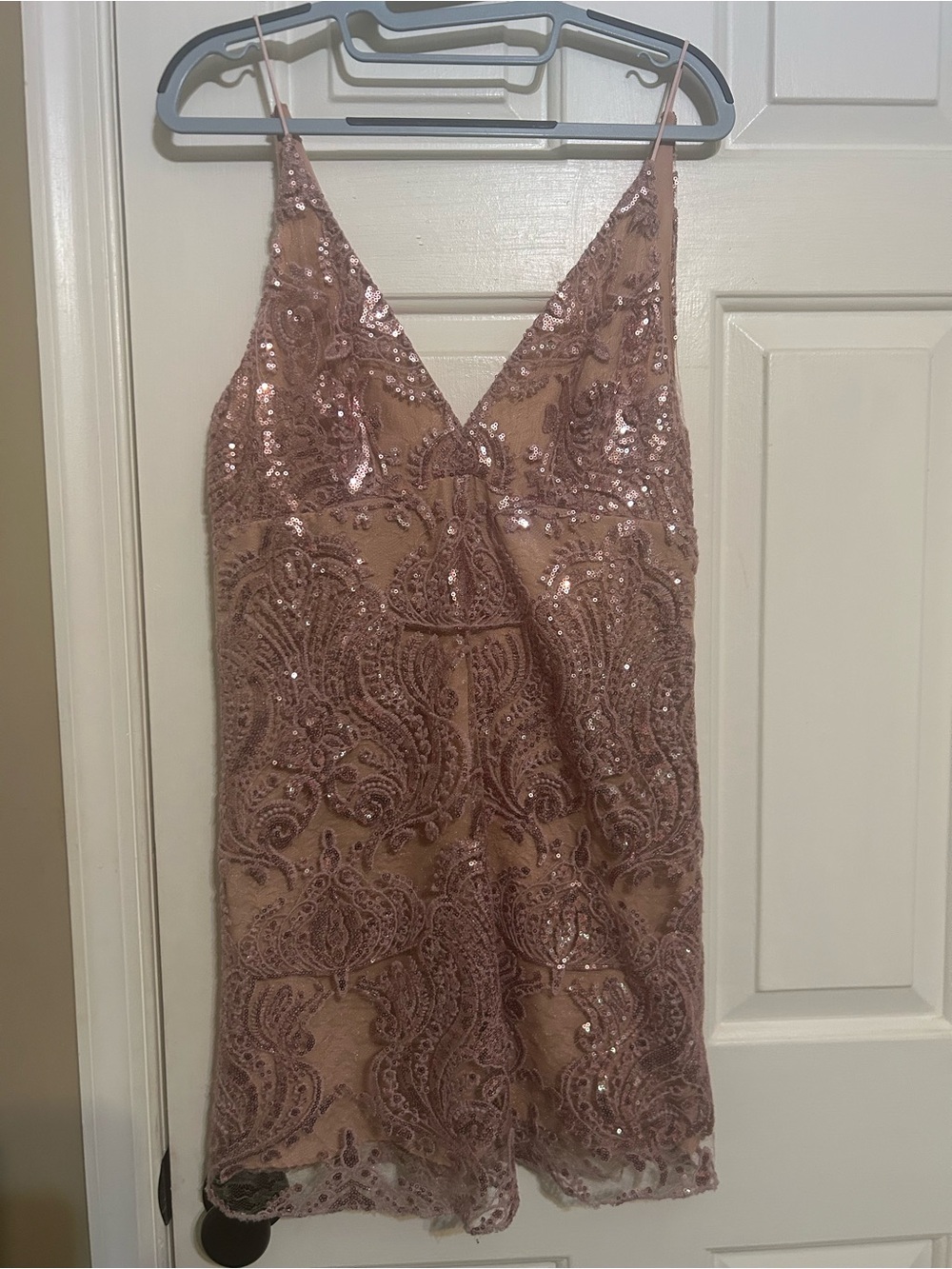 Free people nights shimmer dress Womens size 4 - Picture 2 of 5